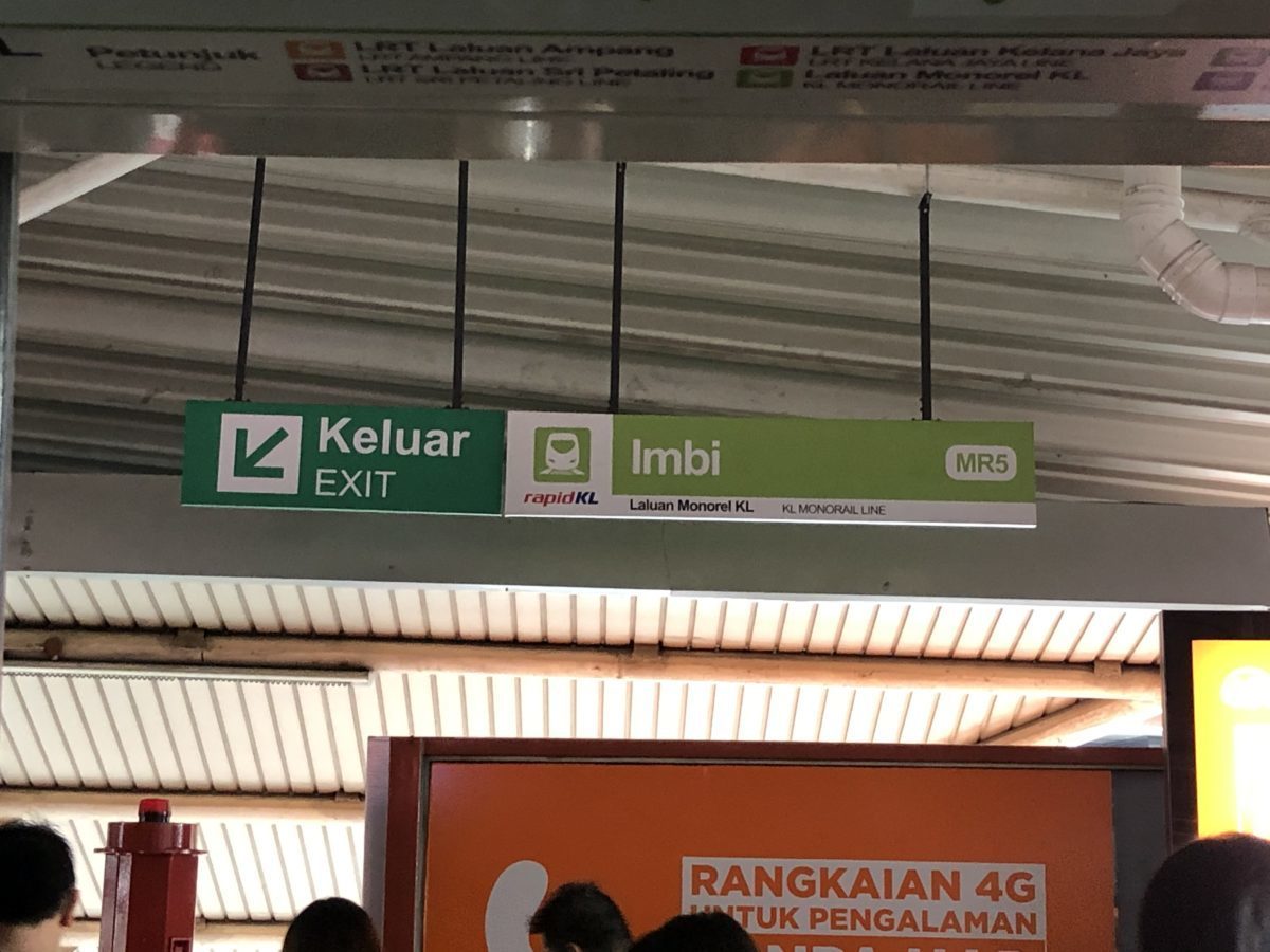 Stesen KL Monorail MR5 - Imbi